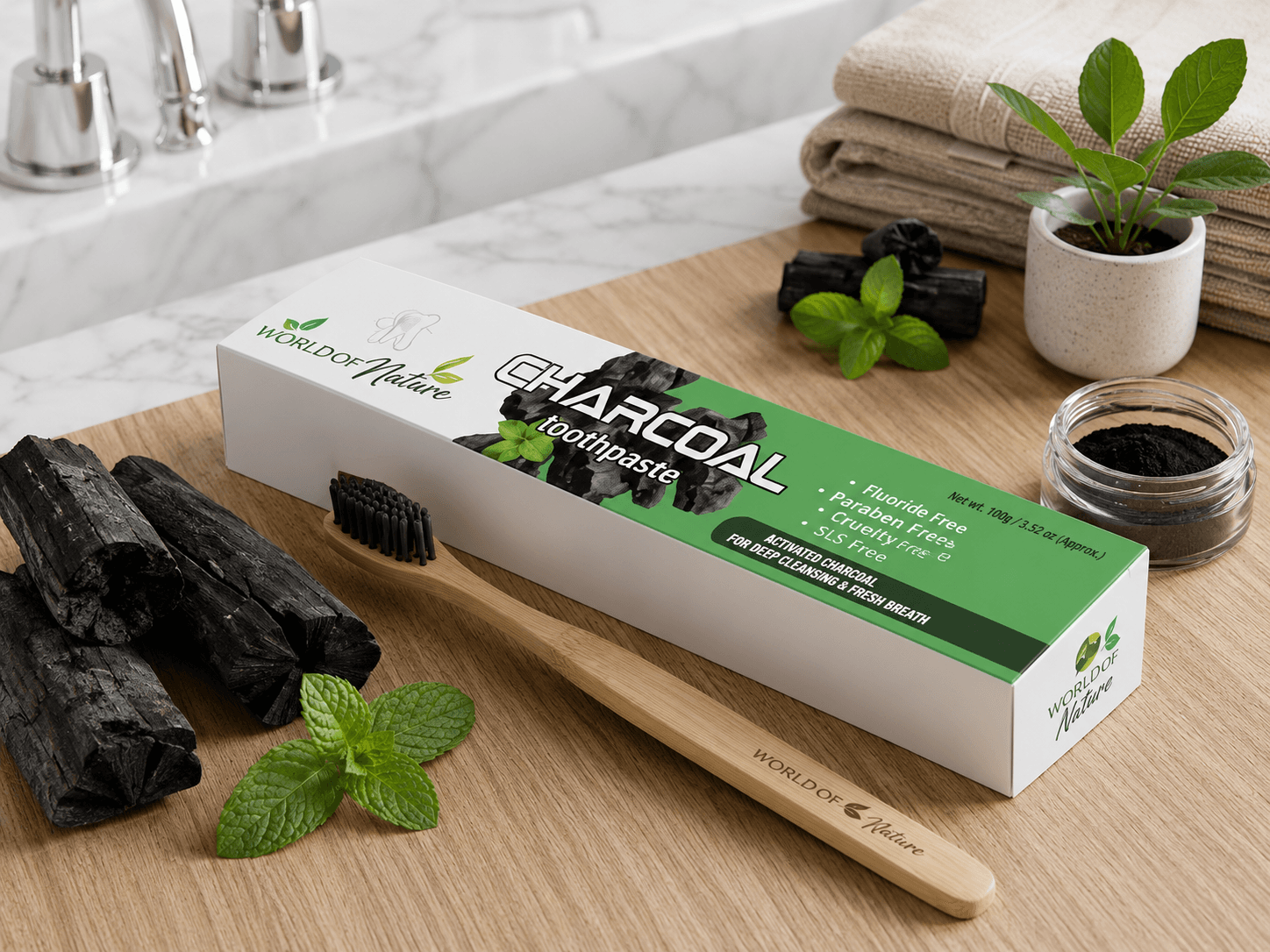 Dentifrice au Charbon
