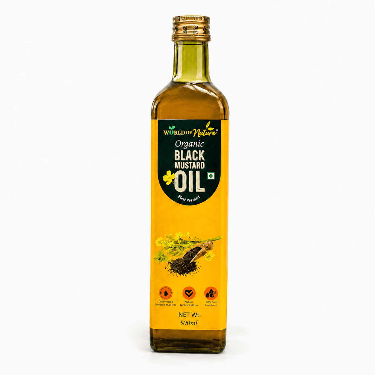 Organic Black Mustard Oil