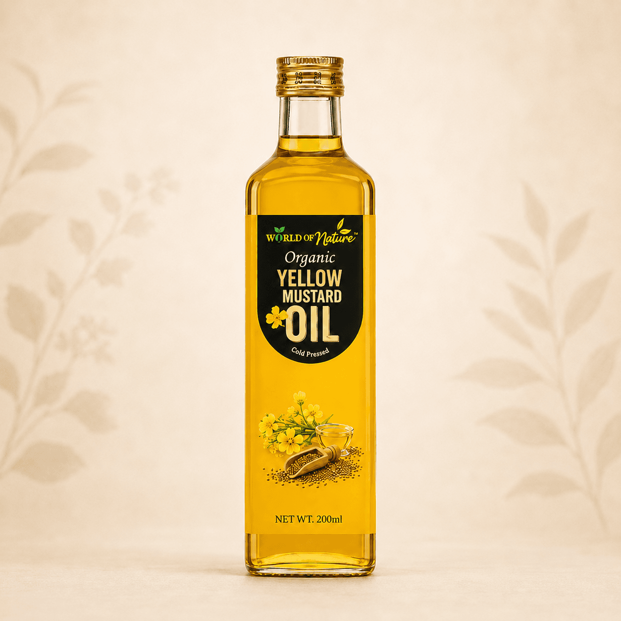 Organic Yellow Mustard Oil
