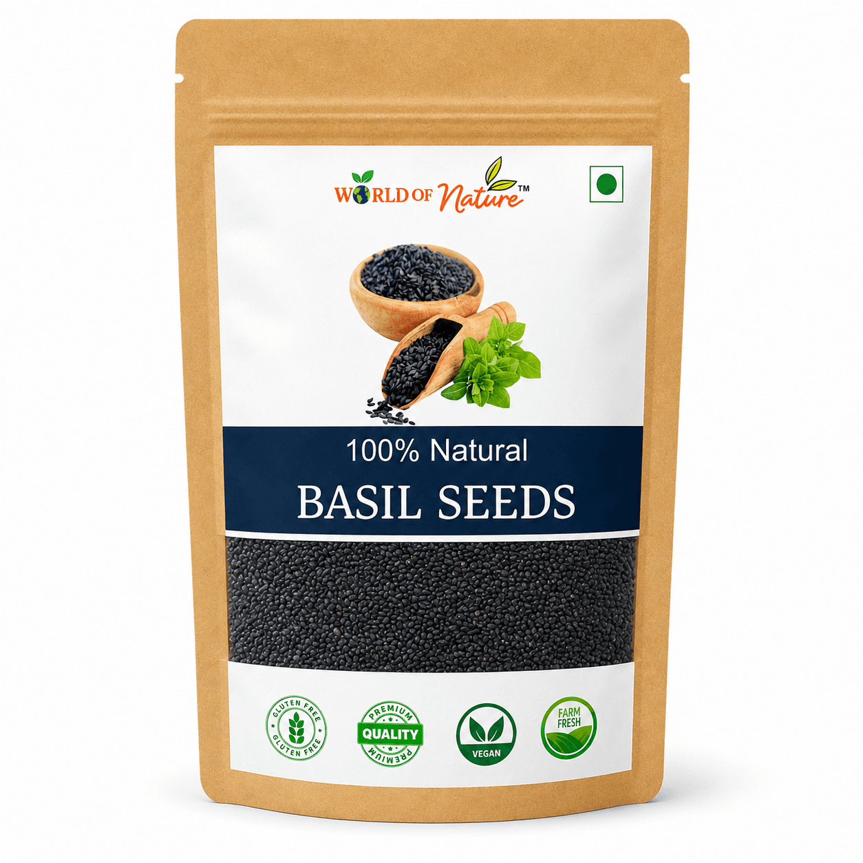 Basil Seeds (Sabja / Tukmaria)