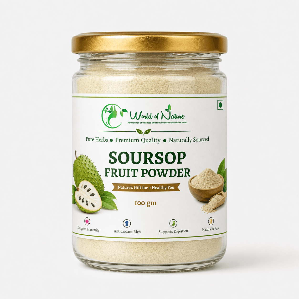 Soursop Fruit Powder (Graviola)